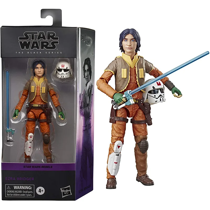 

Hasbro Star Wars The Black Series Ezra Bridger Toy 6-Inch-Scale Rebels Collectible Action Figure Toys for Kids Ages 4 and Up