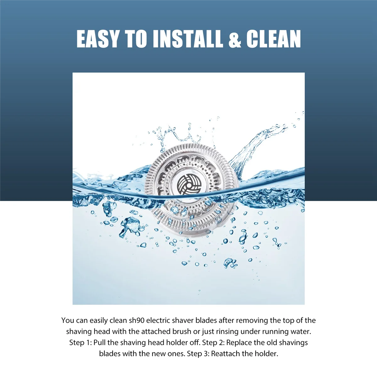 Сменные головки SH90 для бритв Philips Norelco серии 9000 S8950 SW9700 SW6700 сменные лезвия