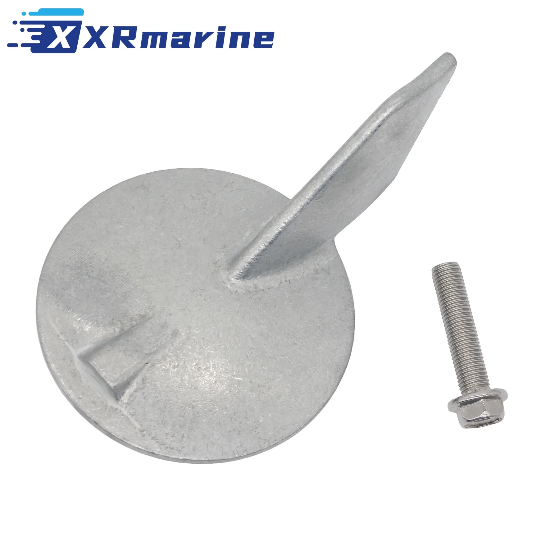 Оцинковый анод Trim Tab Skeg с винтом 6J9-45371-00 для подвесных двигателей Yamaha 115HP 150HP 175HP 200HP