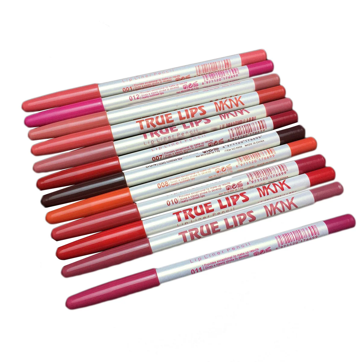 

12 Pcs Lip Liner Lip Waterproof Lipliner Pen Lip Lipstick Set Waterproof Lip Liner