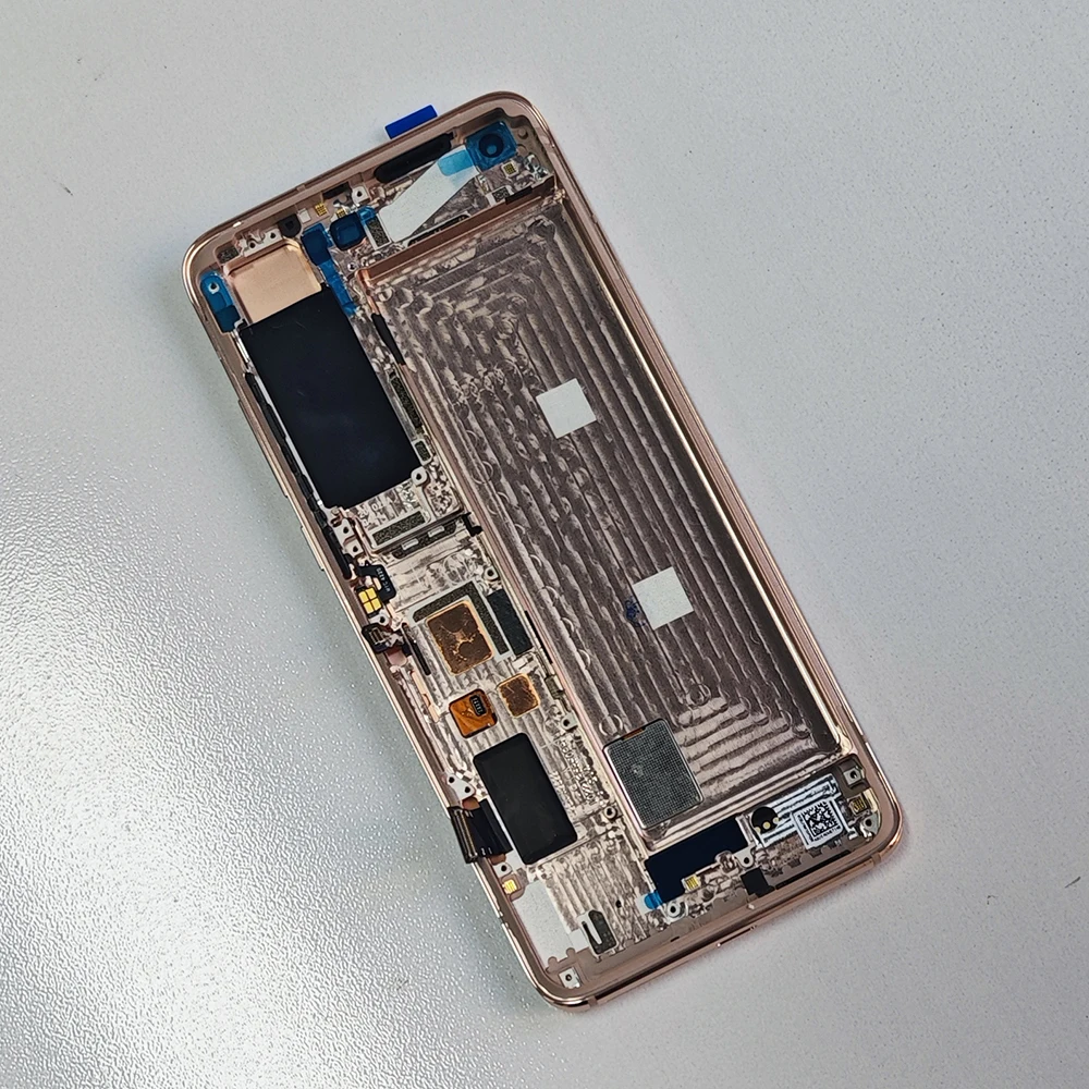 Фото Оригинальный сенсорный экран Super AMOLED 6,67 дюйма в сборе для Xiaomi Mi 10 5G MI10, M2001J2G, M2001J2I - Замена №5