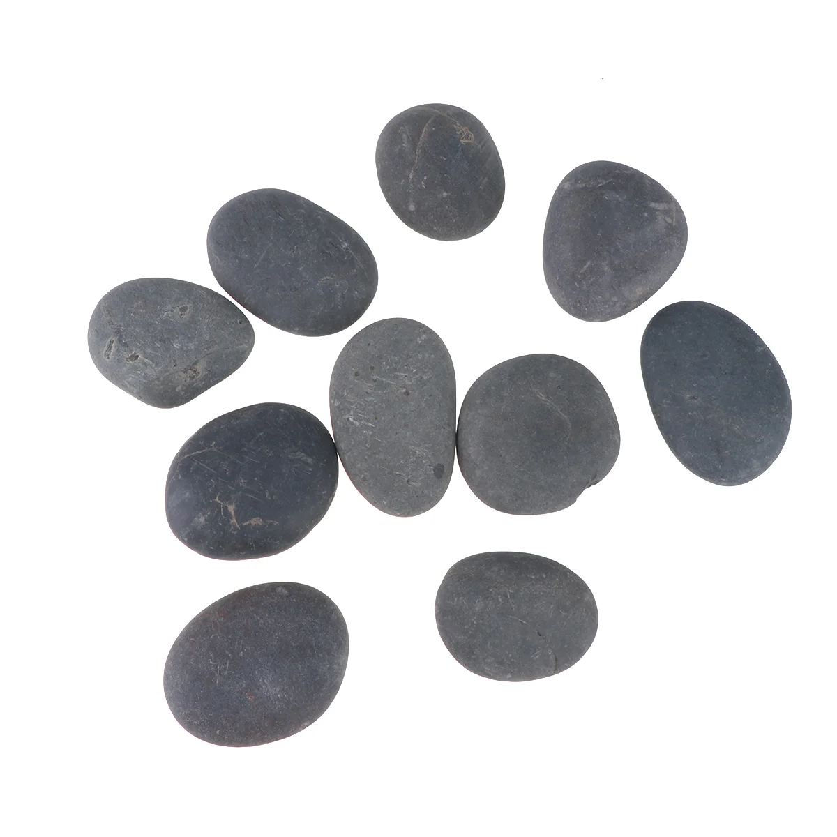 

10 PCS Painting Materials Flat Stones Crafts DIY Kits Simple Rock Painting Crafts Kids Cobblestone Rock Crafts