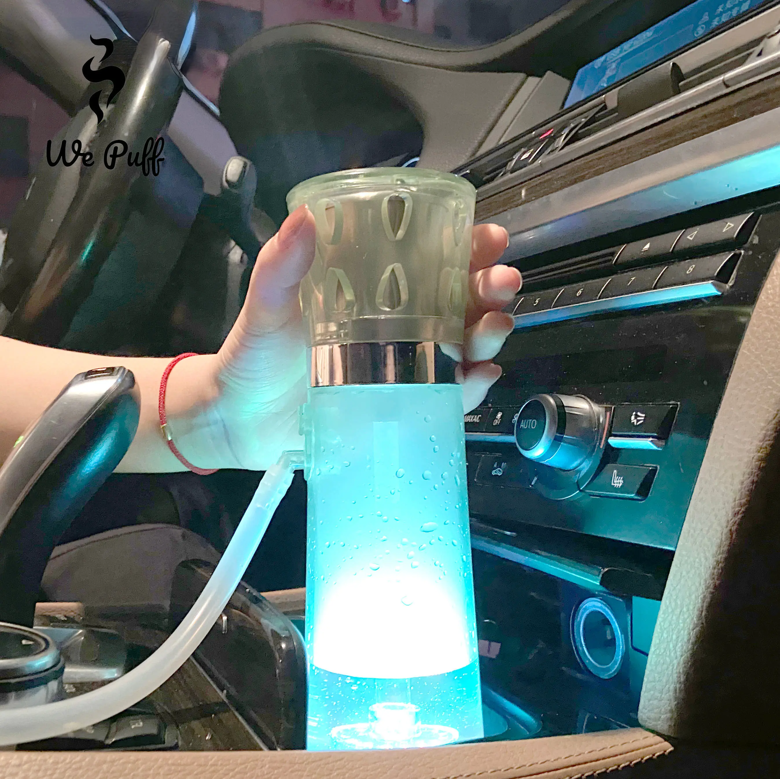 

Набор для кальяна из акрила, портативный набор для кальяна с чашей для кальяна и водной трубкой