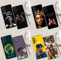 phone case for samsung a01 a02 a03s a11 a12 a21s a32 a41 a72 a52s 5g a91 soft silicone cover yinuoda rapper 2pac tupac