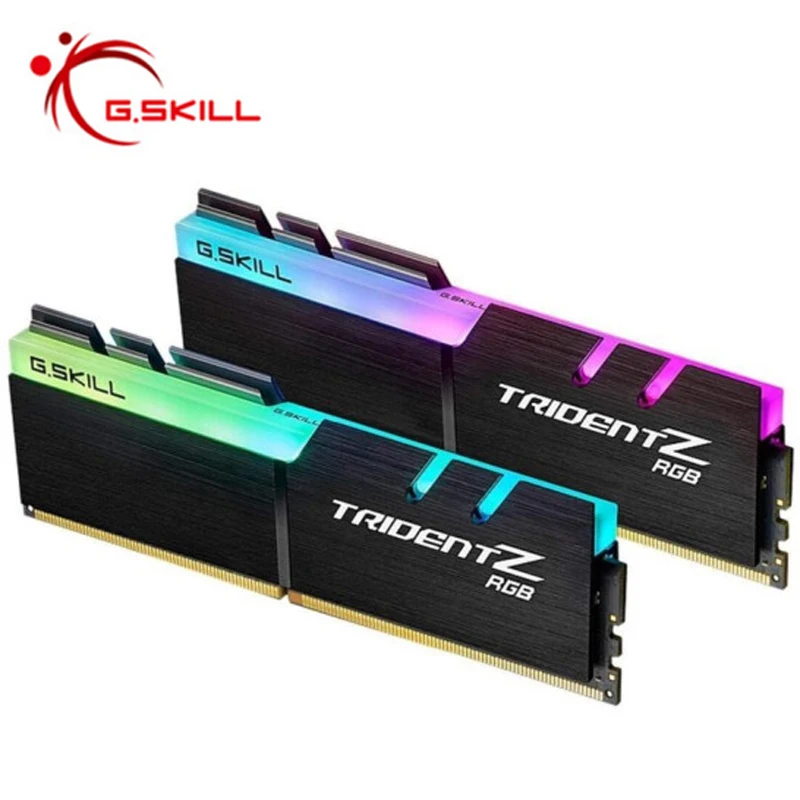 G.Skill Trident Z RGB серия DDR4 ОЗУ 16 ГБ 32 ГБ 3200 МГц 3600 МГц DIMM двухканальный комплект/одиночный