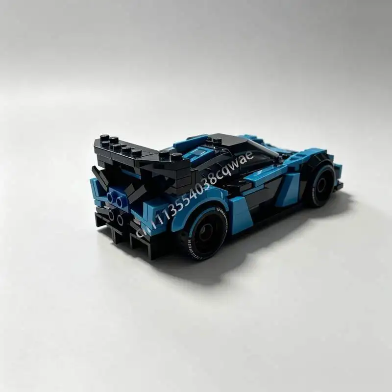 Фото Конструктор-головоломка Bolide Racing Car (217 деталей): Модель гоночного автомобиля для самостоятельной сборки, техническая сборка, креативная игрушка, коллекционный набор, подарок для демонстрации №4