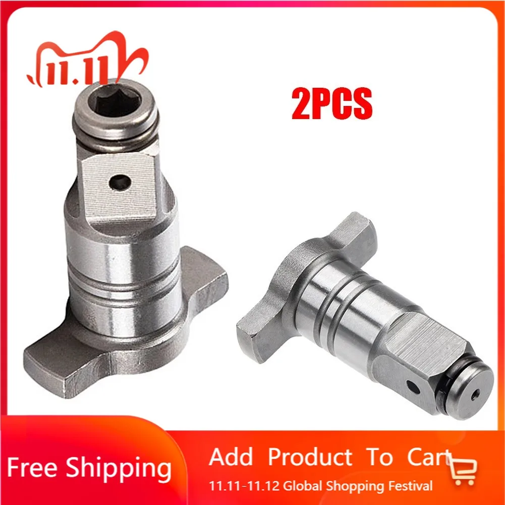 

2pcs Electric Wrench Square Shaft Output 46mm For Dayi Jiasheng Quick Change 1/4in Chuck Single Dual Use Power Tools