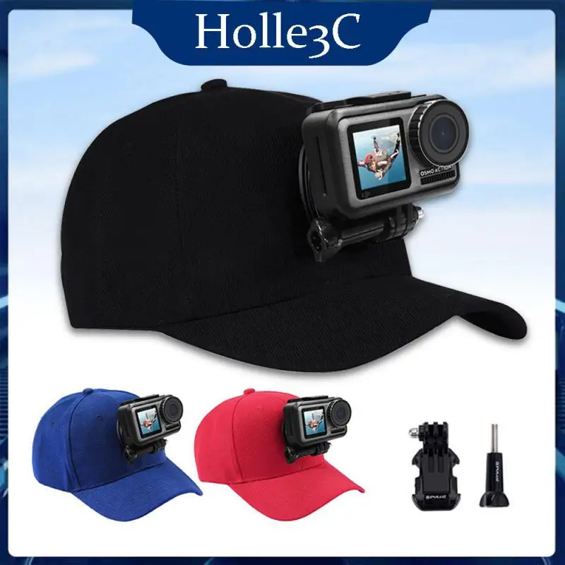 

Baseball Hat With J-Hook Buckle Mount & Screw For GoPro HERO 7/6 /5/5 Session/4 Session/4/3+/3 /2 /1, DJI OSMO Action