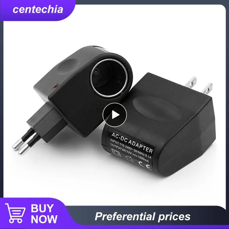 

Cigarette Lighter Conversion Plug Durable 220v To 12v Cigarette Lighter Adapter Multifunctional Universal Cigarette Lighter