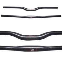 glossy 3k carbon fiber bicycle mtb handlebar mountain bike parts for stem diameter 31 8mm width 580mm 760mm