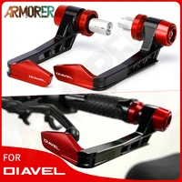 for ducati diavel 1260 s 1200 1260s carbon strada diesel stripe all year motorcycle brake clutch levers protect guard handlebar
