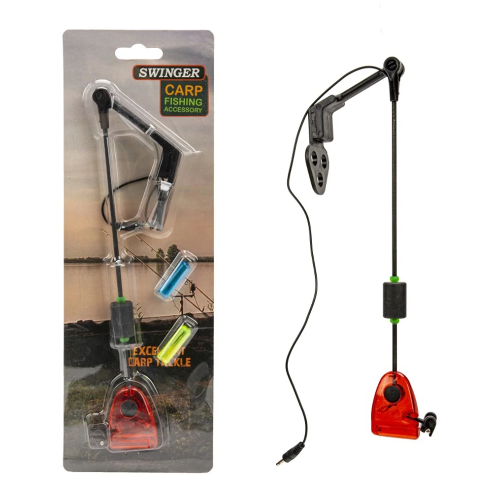 

Fishing Bite Indicator Bule/Yellow/Red/Green High Sensitive 1 Pcs 25*4.5*1.6cm ABS+Stainless Steel+iron Brand New