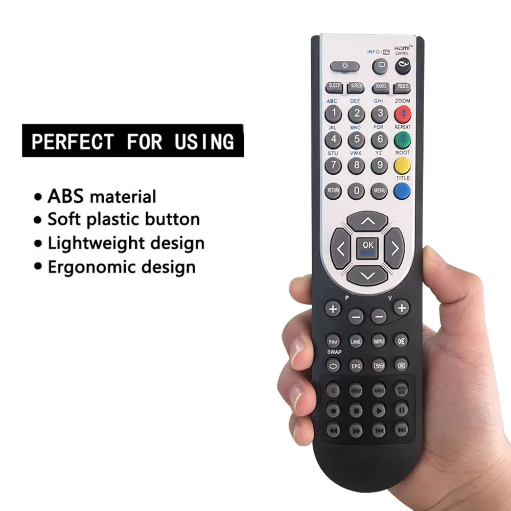 Оригинальный пульт дистанционного управления RC1900 для OKI, TV ALBA, TOSHIBA, GRUNDIG, TECHWOOD, LUXOR, BUSH и FINLUX - готовый к использованию пульт дистанционного управления. (art.: 3920dbbc2c466) - 3920dbbc2c466
