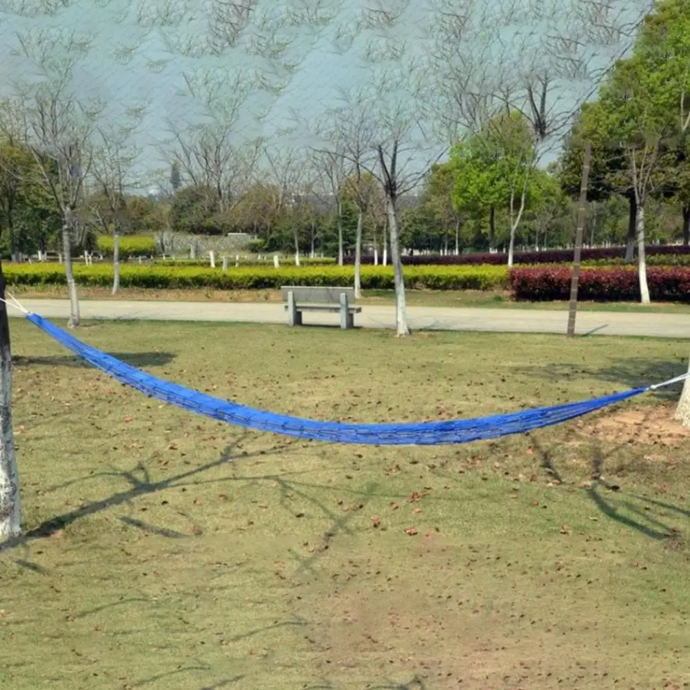 

Износостойкий уличный гамак, расслабляющий, подвижный гамак, складной гамак из хлопковой веревки, сетчатый гамак, товары для кемпинга