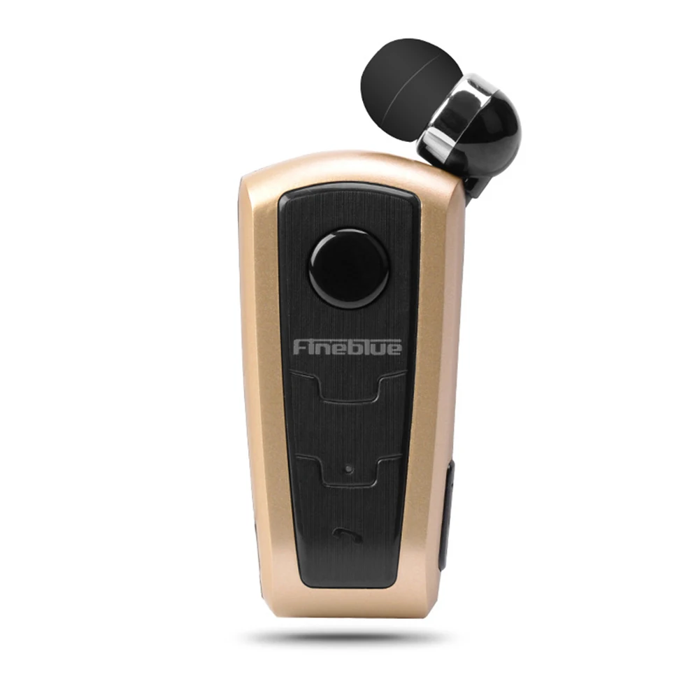 

Fineblue F910 Portable Business Wireless Bluetooth Headset Collar ClipOn Vibrate V4.0 + EDR Compatible For Mobile Phones/tablets