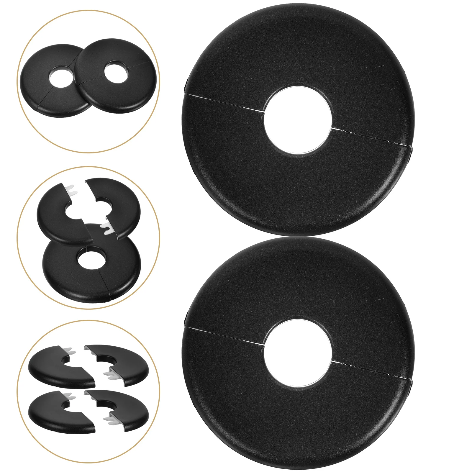 

2 шт., декоративные воротники для труб