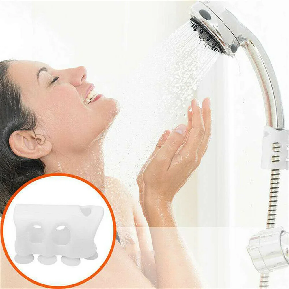 

Banthroom Shower Head Sucker Silicone Suction Cup Non-perforated Base Shower Nozzle Fixed Bracket Shower Head Acceessories