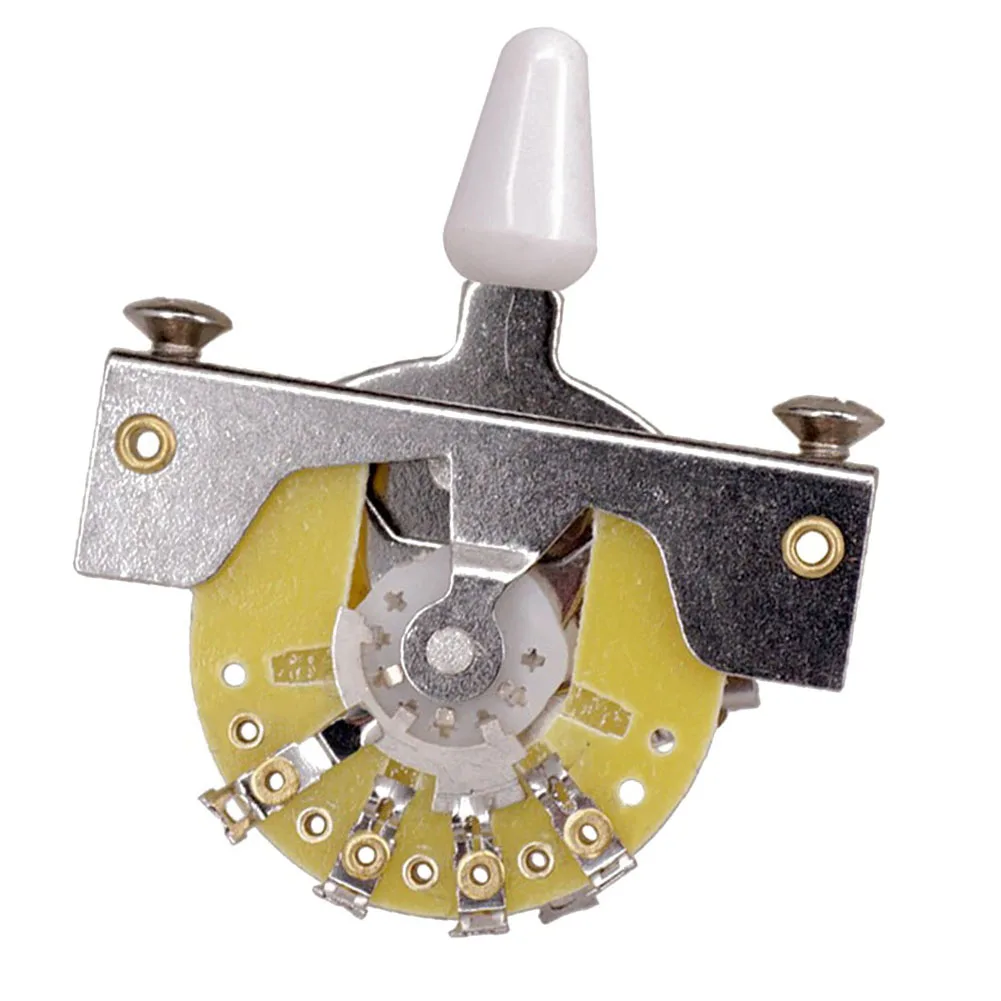 

5 Way Guitar Pickups Selector Lever Switch Toggle With Copper Knob For ST TL Electric Guitar Parts Music Instruments Accessories