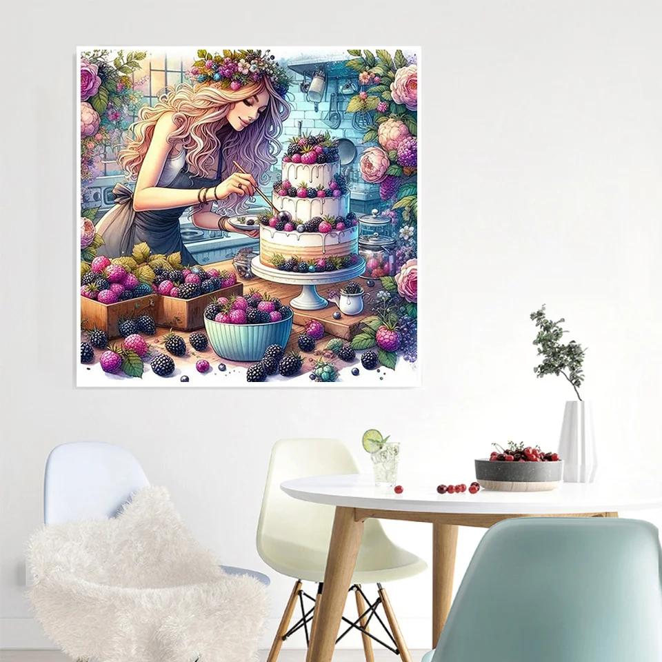 Алмазная живопись AZQSD фантазия домашний декор тигр панда вышивка кот черепаха