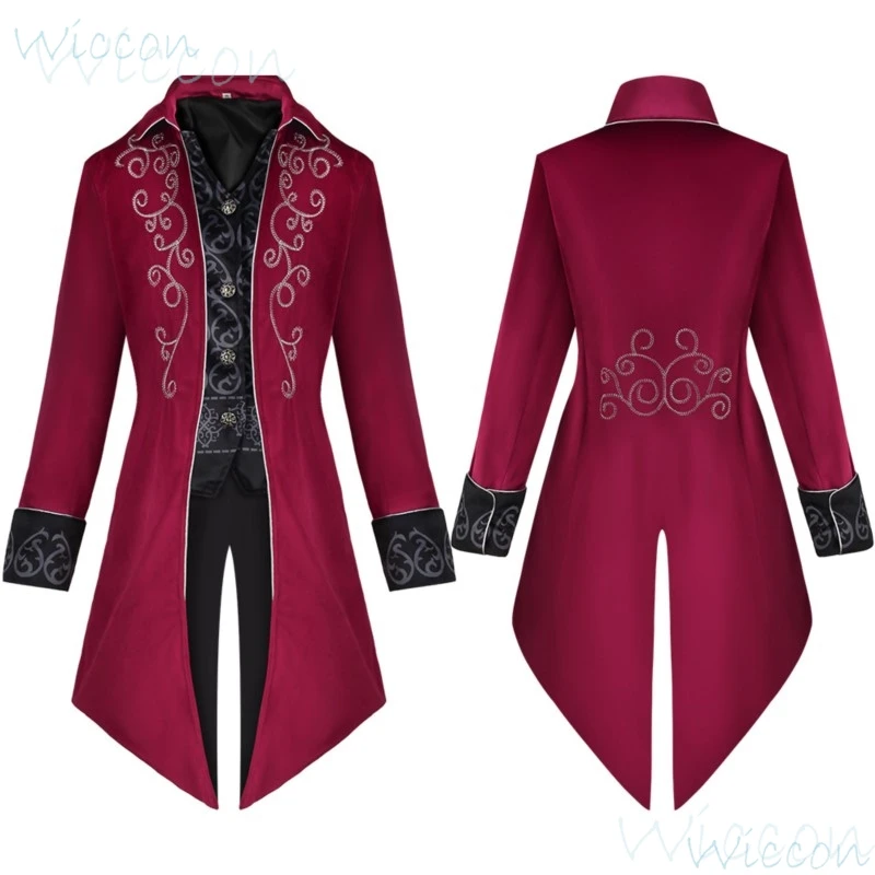 Средневековое платье Тюдоров мужской смокинг на Хэллоуин костюм средневекового