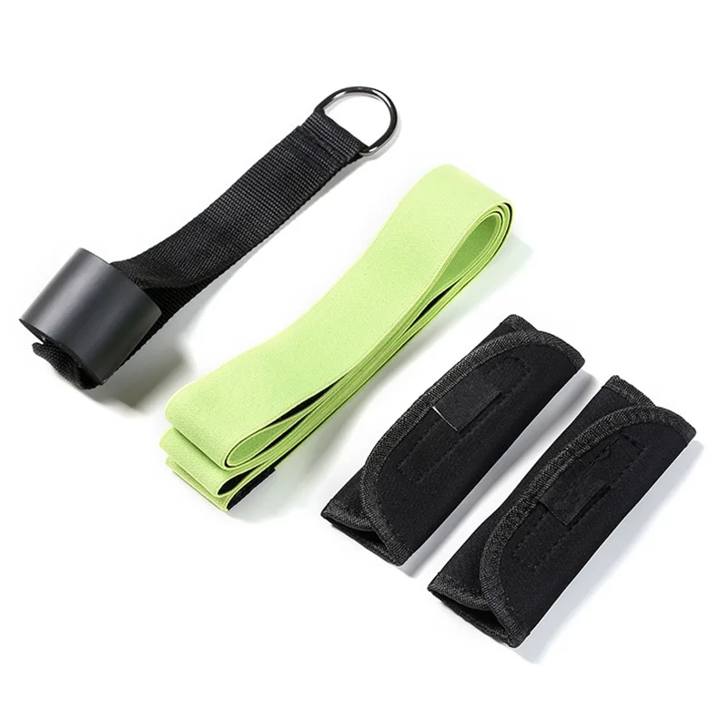

180cm Yoga Resistance Bands Body Stretch Home Hanging Tension Stretching Strap Gym Training Belt Exercise Pilates Elastic Band