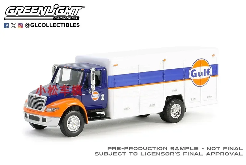 Масштаб 1:64 Международный грузовик-доставка DURASTAR 4400 модель автомобиля из сплава