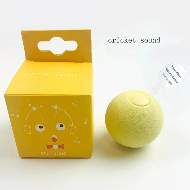 Интерактивный Набор Игрушек Для Кошек - Звуковые Лягушки Птицы Крикет