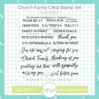 new sweet n sassy church family clear silicone stamps diy scrapbooking cut die paper crafts coloring decoration embossing molds