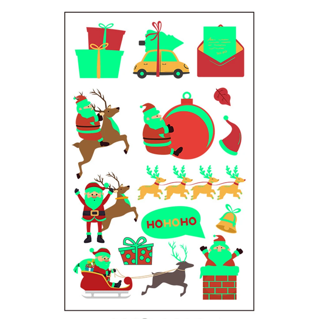 

10 Pieces Tattoo Stickers Lightweight Cartoon Animal Waterproof Balloon Small Paster Tattooing Decorations Body Art