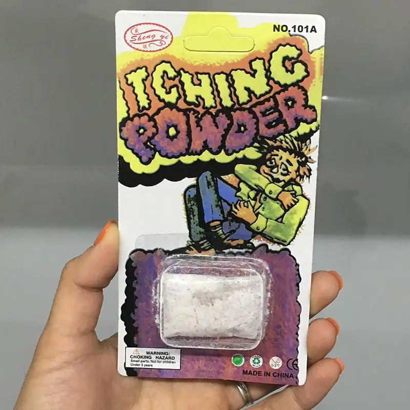 

1PC Creative Itch Itching Powder Funny Gags Prank Joke Trick Toys Funny April Fool Joke Novelty Magic Toy For Kids Adult