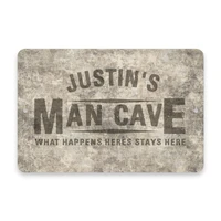 personalized concrete grunge man cave metal room sign metal room sign aluminum sign customized sign name sign personaliz