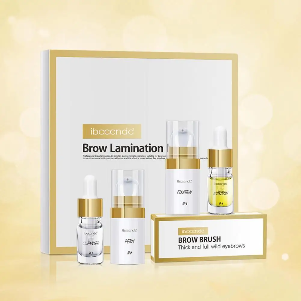 

5ml/Set Eyebrow Styling Kit Practical Perfect Fuller Brows Styling Lamination Kit Professional Convenient Eyebrow Tool
