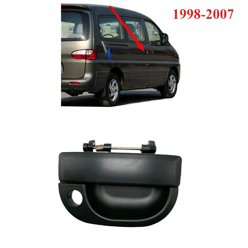 

1 шт. внешняя ручка задней двери для Hyundai H1 Starex 1998-2007, внешняя дверная пряжка с отверстием для замка 836604 A000 836604 А050