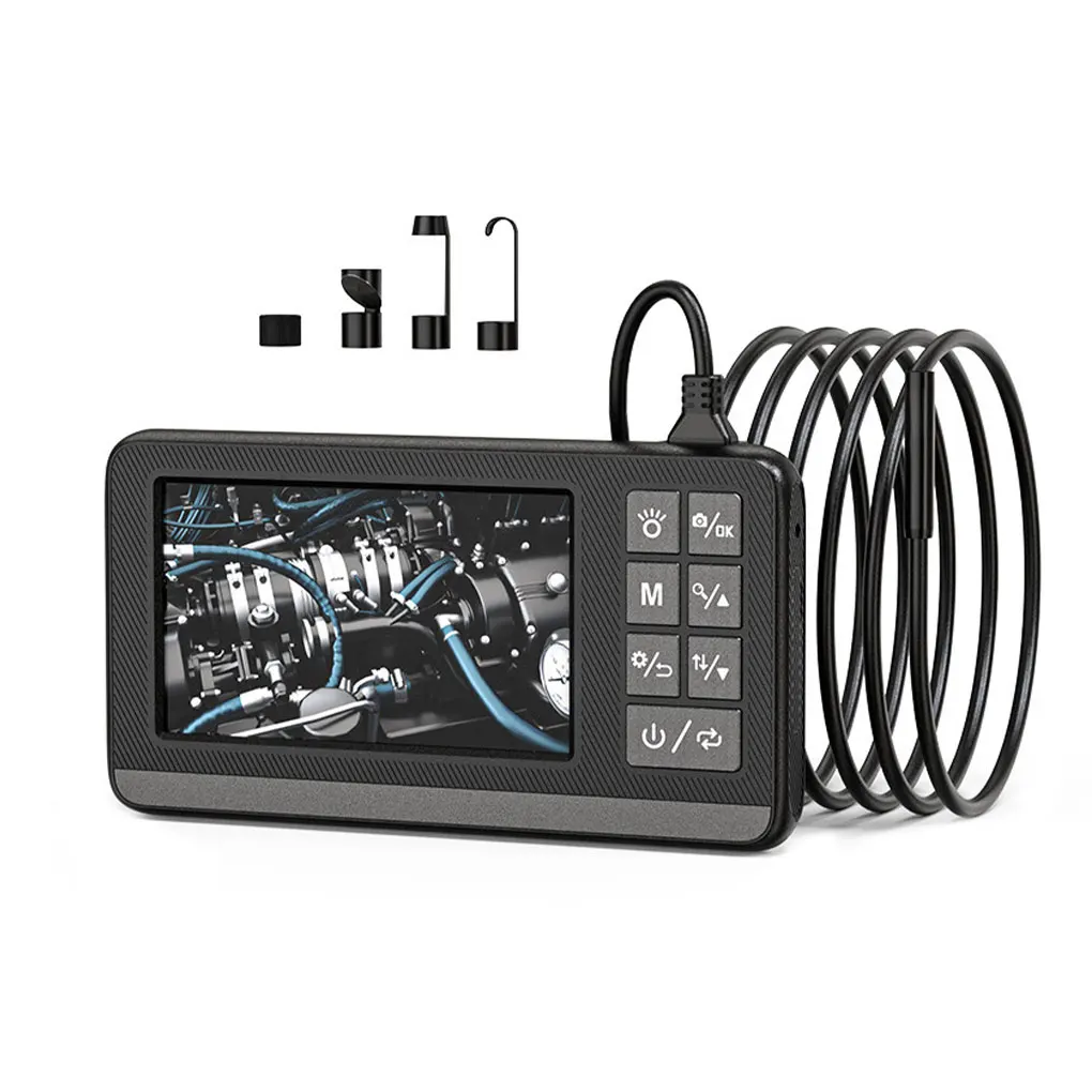 

1/2/3 8mm Single Dual Lens Industrial Endoscope Sewer Cameras High-definition LCD Digital Inspection Camera Car Engine