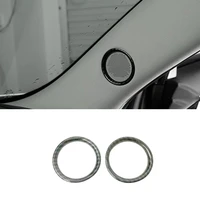 abs carbon fiber for mazda cx 5 car inner a pillar speaker horn ring cover trim interior styling stickers accessories 2017 2018