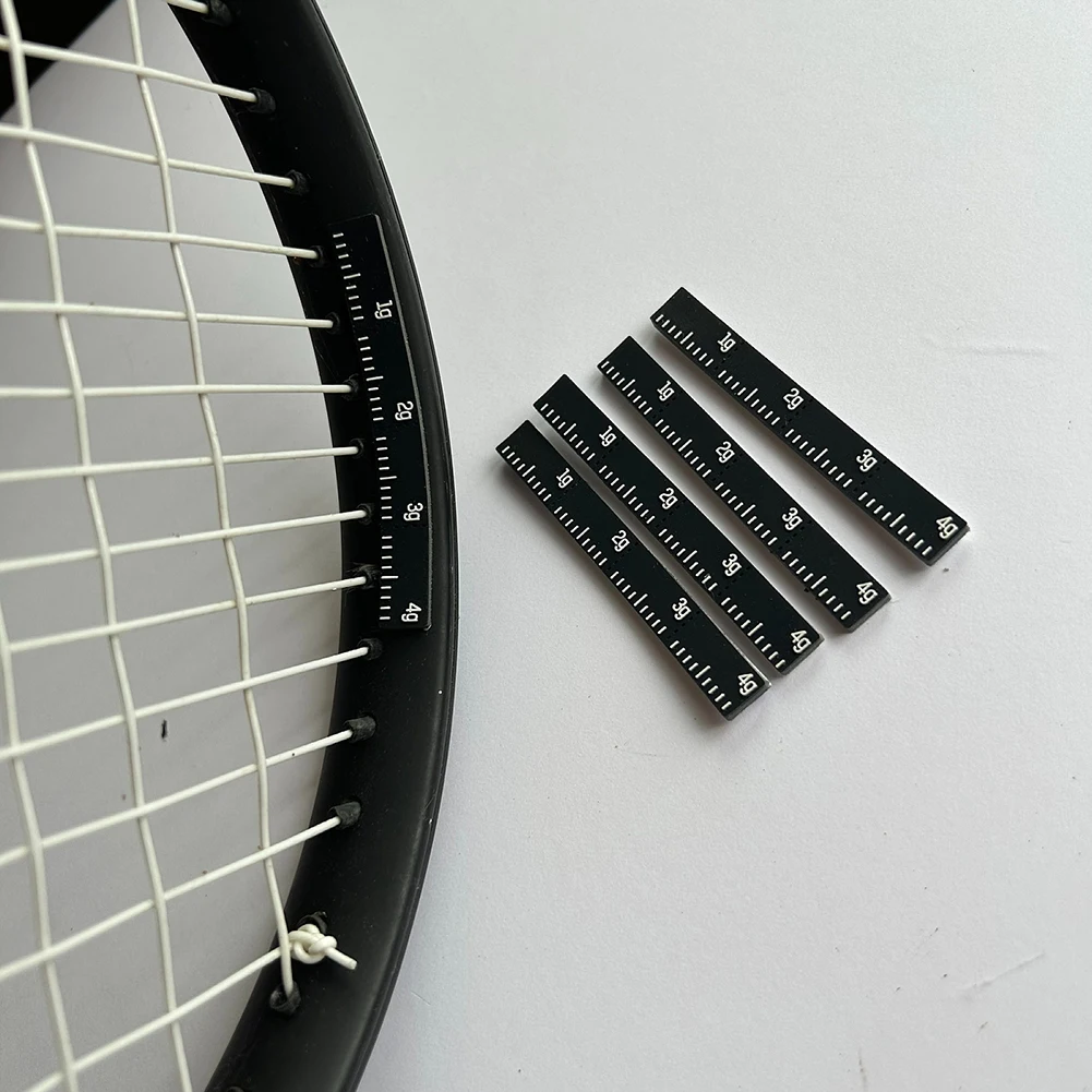 6 шт. теннисная ракетка грузовая лента силиконовая оптимизация веса качелей 4 г со