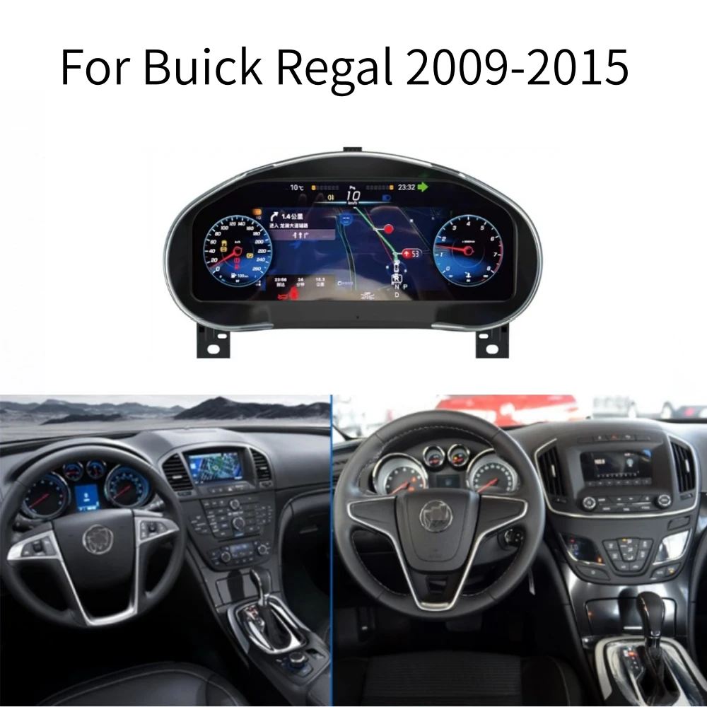 Фото ЖК-экран для Buick Excelle/Regal/Envision/Verano/LaCrosse, Opel Astra/Insignia, цифровая приборная панель спидометра автомобиля. №5