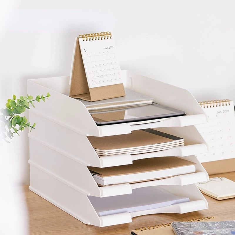 

Настольный ящик для хранения, настольный файл A4, органайзер для бумаги, пластиковый ящик для хранения, настольная корзина для хранения, орга...