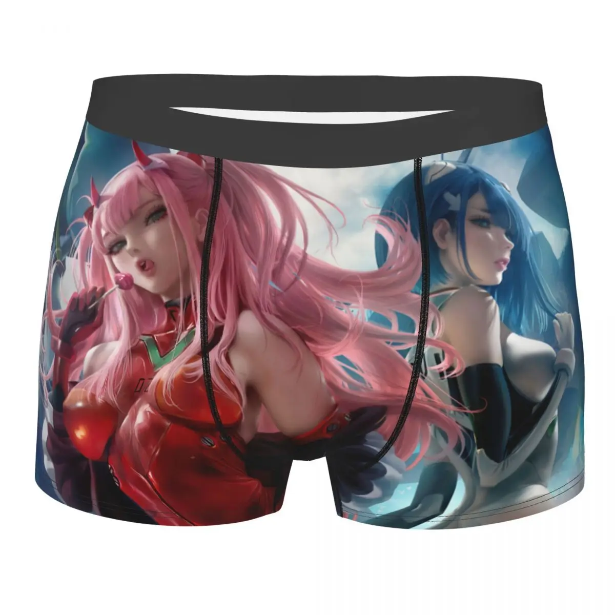 

Ichigo Darling In the Franxx Zero Two аниме трусы, хлопковые брифы, мужское нижнее белье с принтом