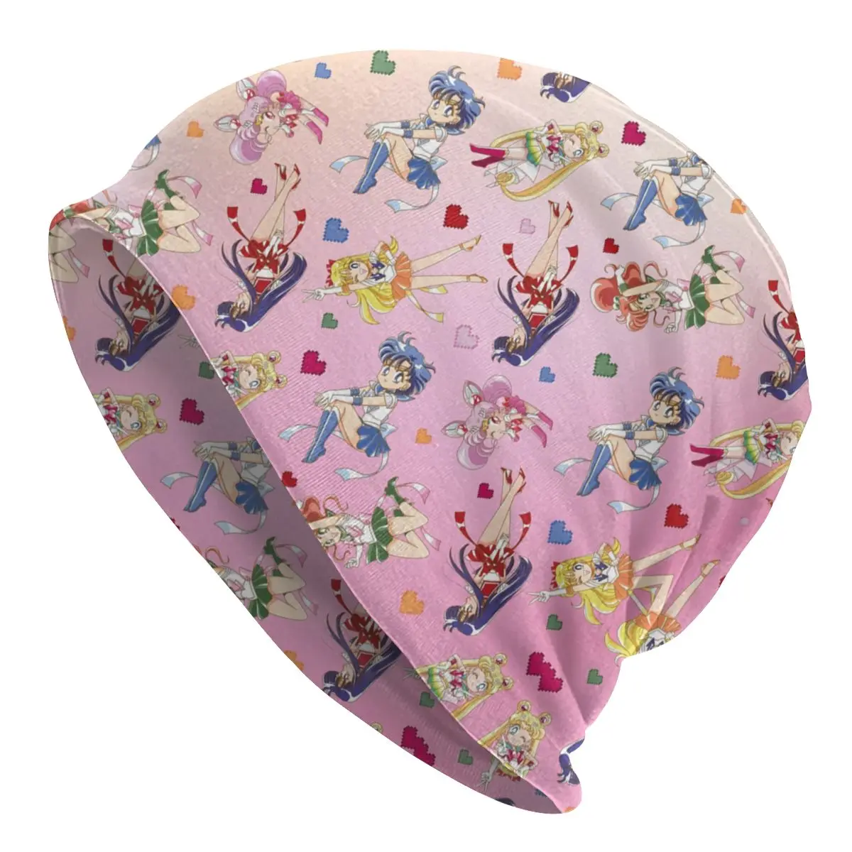 

Moon Girl Beanie Bonnet Knitting Hat Men Women Hip Hop Unisex Adult Japanese Shojo Sailor Manga Winter Warm Skullies Beanies Cap