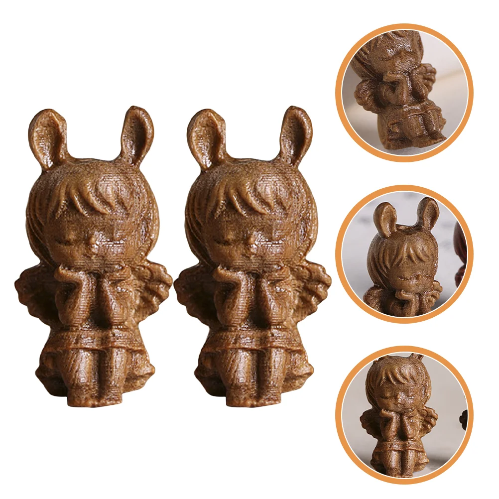 

Angel Girl Angels Hanging Pendant Decor Wooden Statue Figurines Figurine Wood Toy Car Keychain Charmkeyring Key Prayer