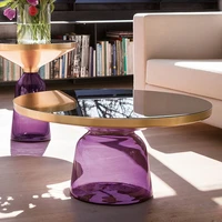 luxury coffee tables living room round glass nordic writing coffee table computer living room furniture meuble home furniture