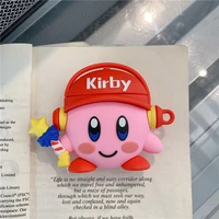 3d stereo kirby music case for apple airpods 1 2 3 pro cases cover for iphone bluetooth earbuds earphone case