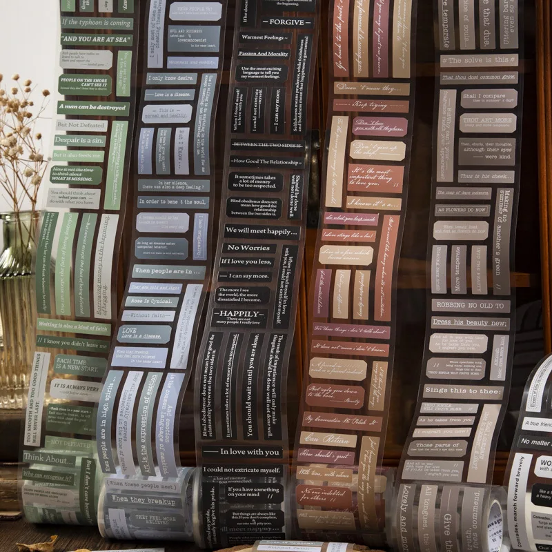 

1 шт./партия, декоративные клейкие ленты для скрапбукинга