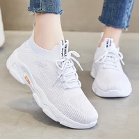 new womens shoes 2022 new casual shoes fashion running shoes flying woven breathable sneakers tenis de moda shoes
