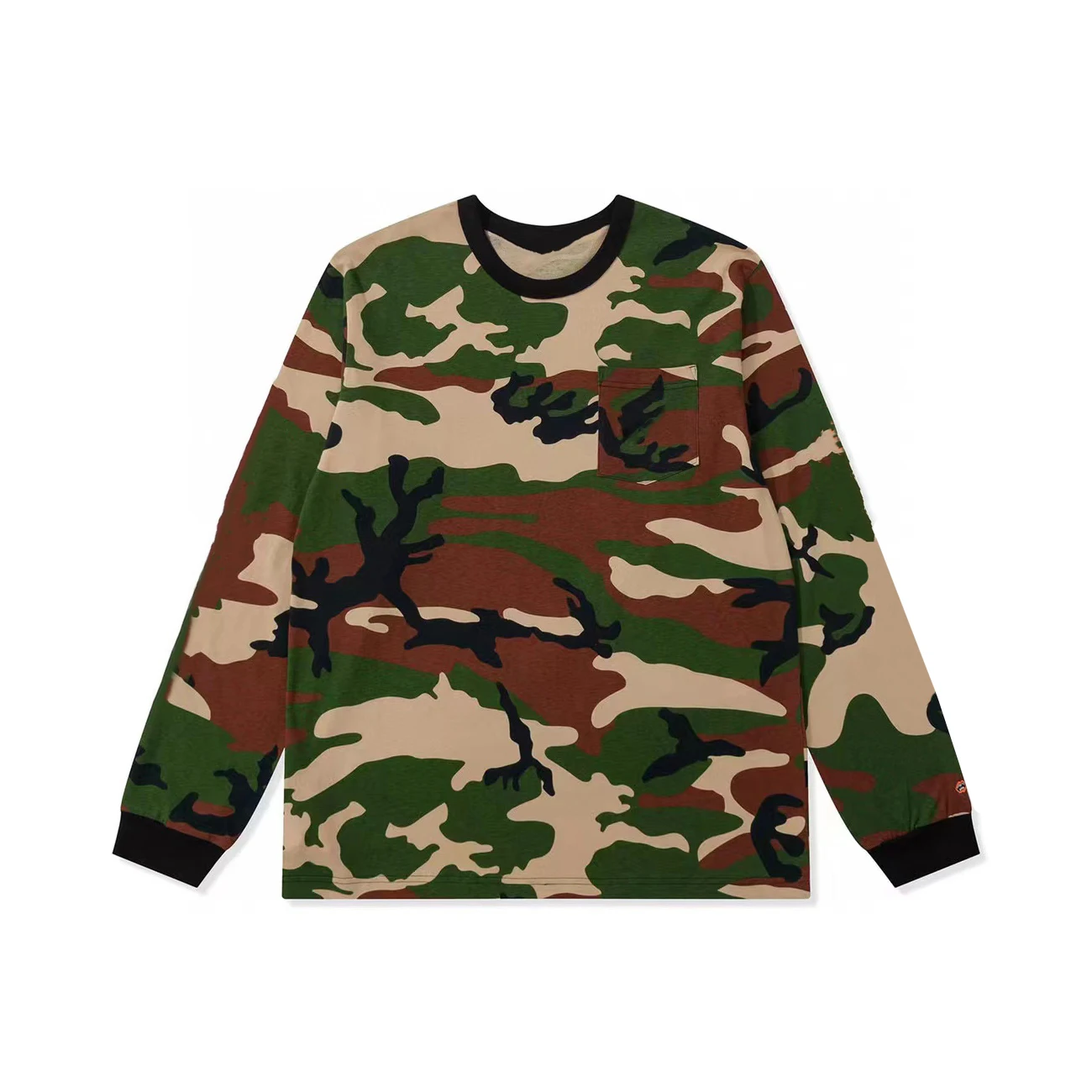 

Камуфляжная футболка с длинным рукавом # nigo4715