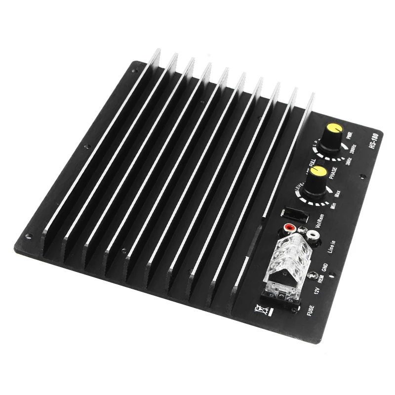 12V 1200W 100A Unversal аудио Мощность усилитель сабвуфер Фул бас автомобильный доска DIY Amp