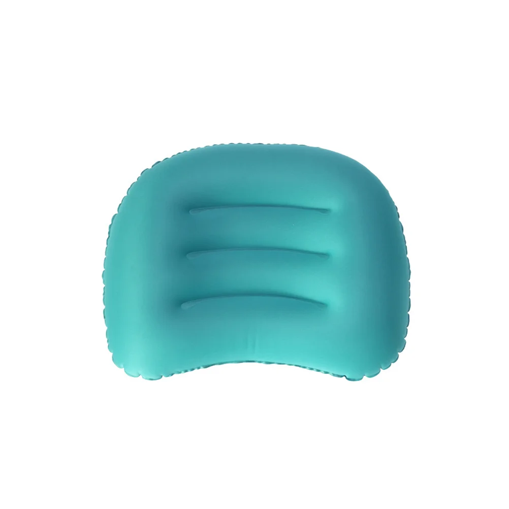 

1 Pc Inflatable Pillow Durable Compressible Compact Useful Ergonomic Pillow Camping Pillow Neck Lumbar Camping equipment