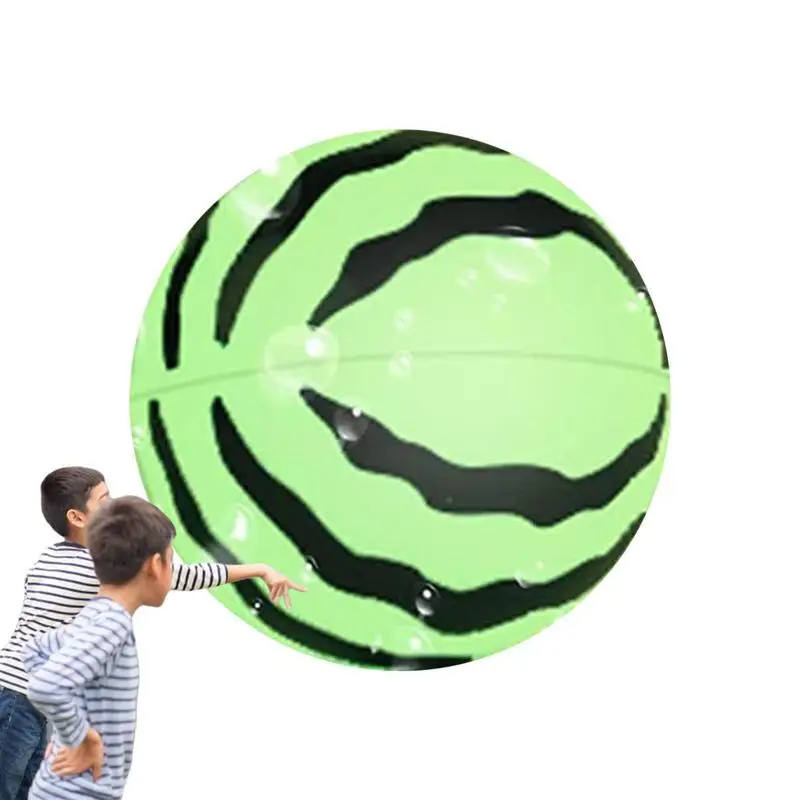 

Reusable Water Balloons Watermelon Shape Balloons Silicone Balls Soft Safety Silicone Balls For Outdoor Team Games Easy To Fill