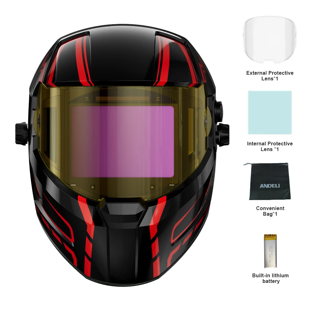 

ANDELI Автоматический сварочный шлем True Color 4